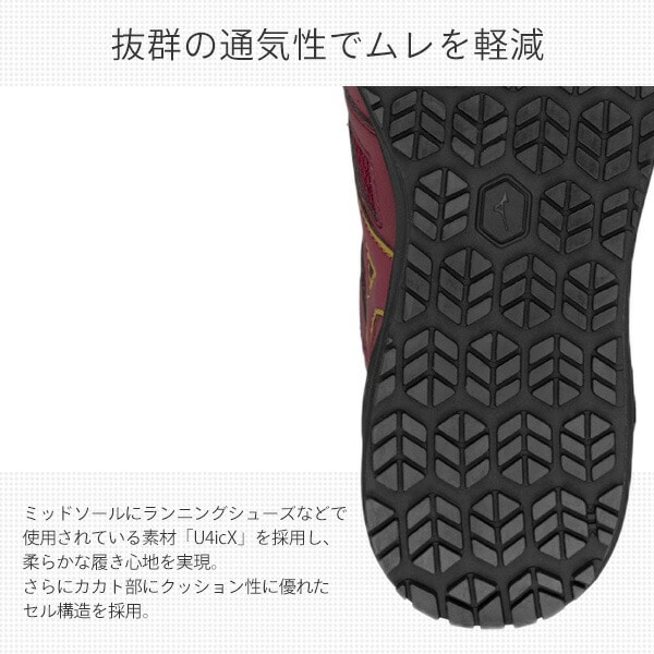 安全靴 オールマイティー ALMIGHTY LSII 22L WIDE 幅広ベルトタイプ F1GA210509/F1GA210563 ミズノ MIZUNO
