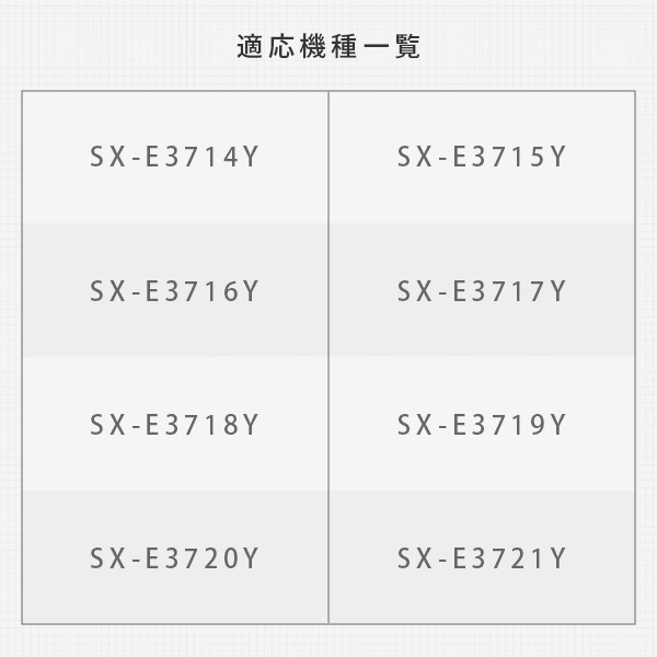 石油燃焼機器用しん (代表型式SX-E3714Y・SX-E3721Y) コロナ CORONA