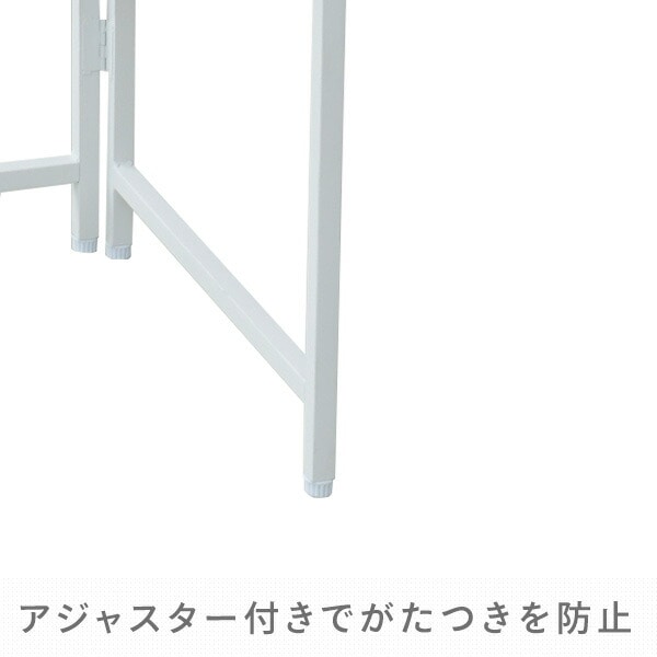 折りたたみ コンパクト コーナーデスク 組立不要 (幅60 奥行60 高さ70) RPCC-60H 山善 YAMAZEN