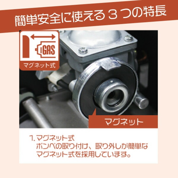 卓上カセット ガスコンロ 焼きまへんか2 KC-112(BK) ニチネン