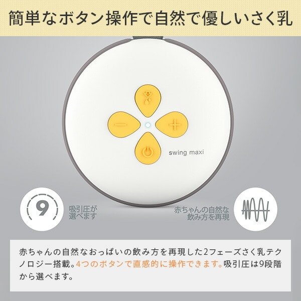 スイング・マキシ 電動 搾乳機 電動さく乳器 101041622 メデラ medela