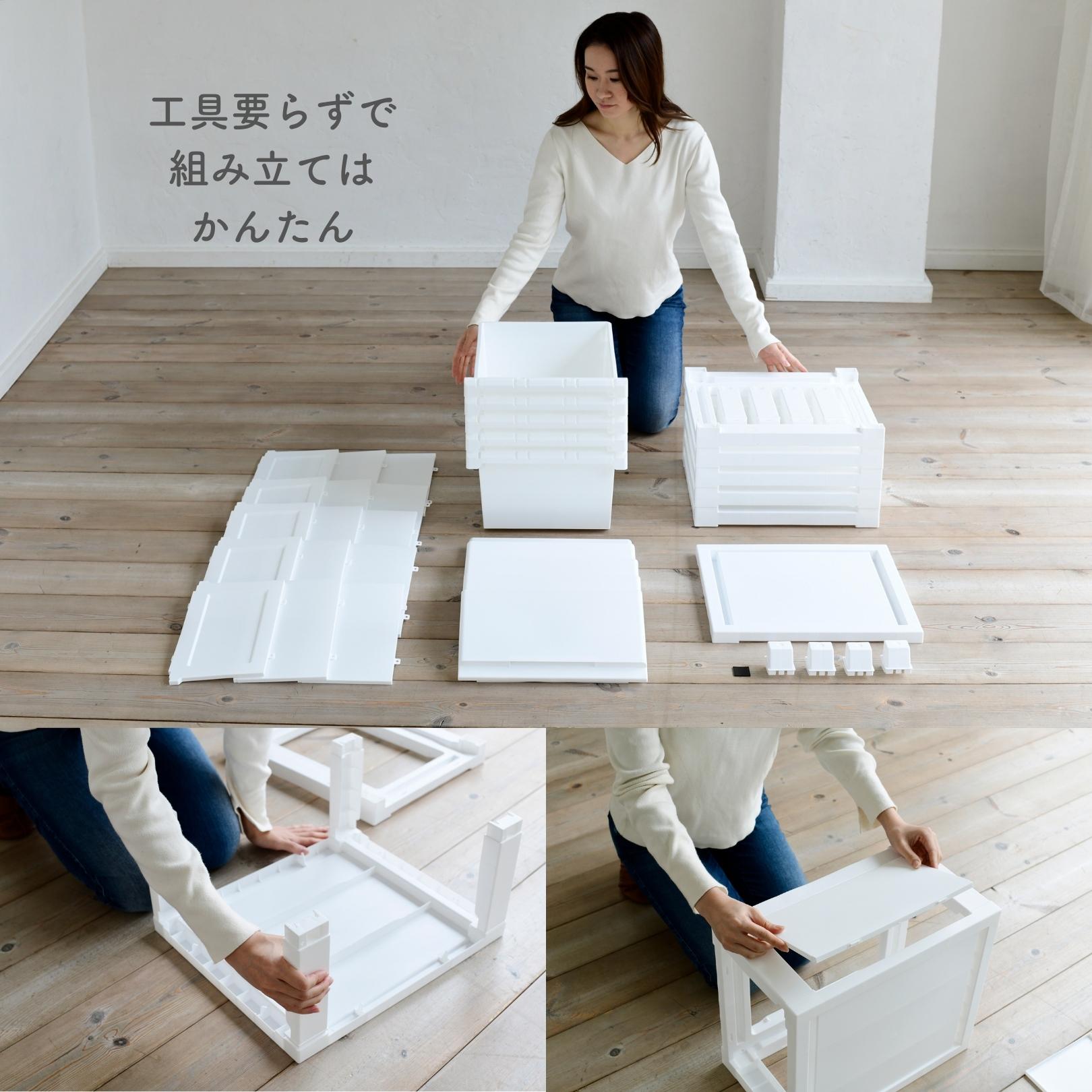中が透けない 壁付き チェスト 3段 幅34 奥行41.5 高さ66.1cm 日本製