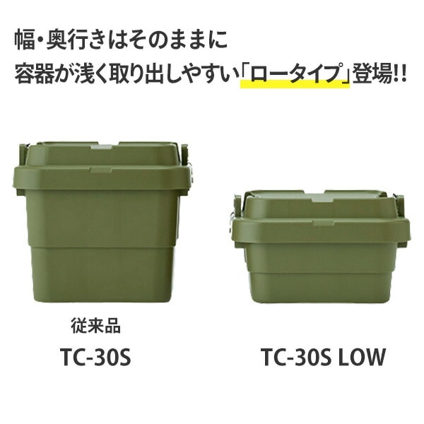 【10％オフクーポン対象】トランクカーゴ TC-30S LOW 18L 日本製 GHON152/GHON153/GHON154 リス RISU