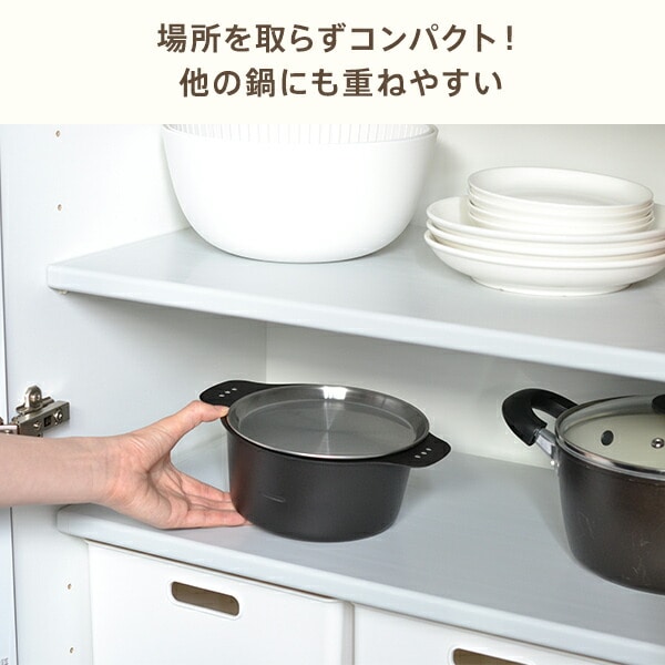 揚げ物鍋 天ぷら鍋 から揚げアゲアゲ鍋 22cm 日本製 KS-385036  ビーワーススタイル