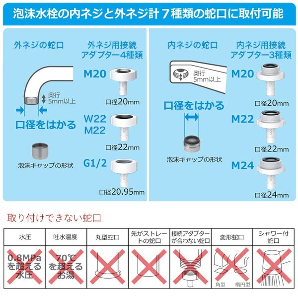 タッチレス水栓 センサー 充電式 泡沫水栓タイプ対応 ND-TJS2S-W 日本電興