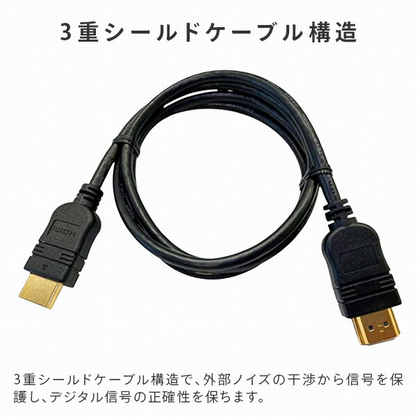 HDMIケーブル 1メートル HDMI ver1.4 1m ゲーム モニター