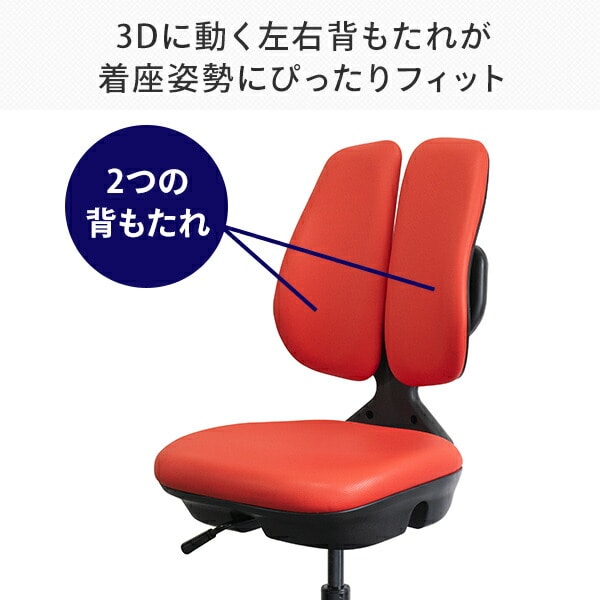 【10％オフクーポン対象】オフィスチェア 日本製 デスクチェア 肘無し ST-7000W デュオレスト DUOREST