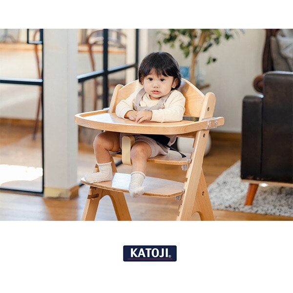 カトージ KATOJI 木製ベビーハイチェアEasy-sit - ベビー用家具