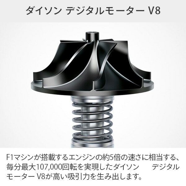 ダイソン 掃除機 サイクロン式 V8 SV25 FF NI2 dyson | 山善