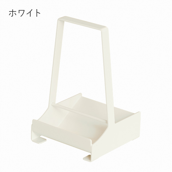なべ蓋＆お玉スタンド キッチンツールスタンド LLS-WH/LLS-BK コレンド COLLEND
