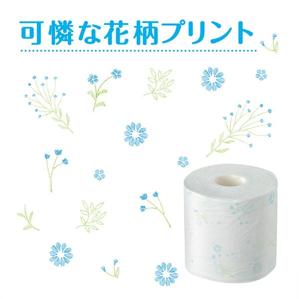 クリネックス トイレットペーパー システィ ダブル 無香料 4ロール×10パック(40ロール) リラックスブルー 日本製紙クレシア