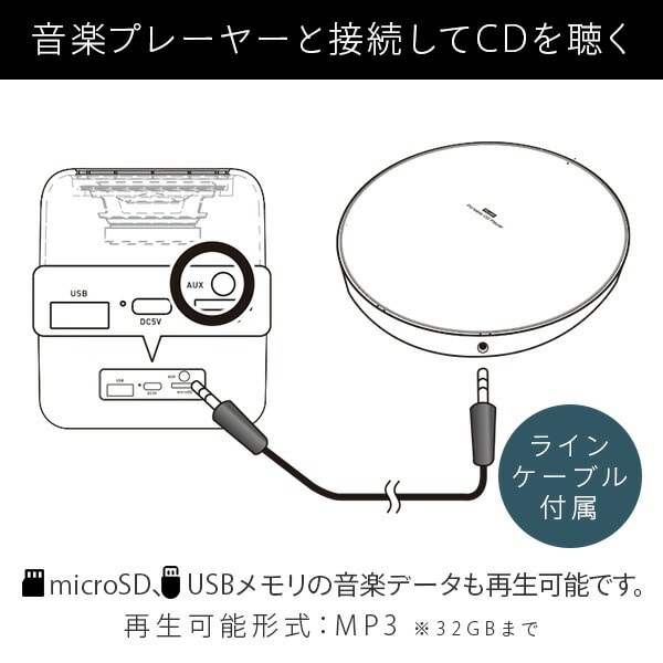 イルミネーションスピーカー Bluetooth搭載 5カラー FMラジオ 充電式