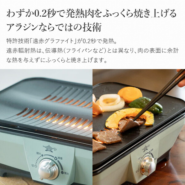 販売通販売 グラファイトミニグリラー グリーン | www.artfive.co.jp