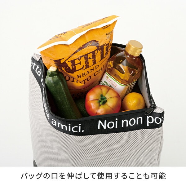 ショッピングカート キャリーバッグ 容量約37L 保冷 保温 ROLLY ローリー ココロ COCORO