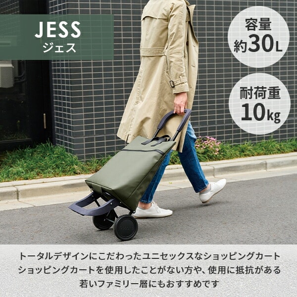 ショッピングカート キャリーバッグ 容量約30L 保冷 保温 JESS ジェス ココロ COCORO