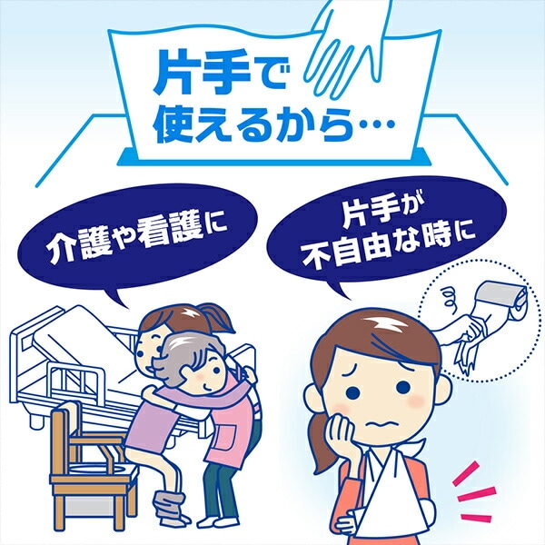 【10％オフクーポン対象】スコッティ 片手でらくらくトイレットペーパー300枚(100組)×20箱 日本製紙クレシア