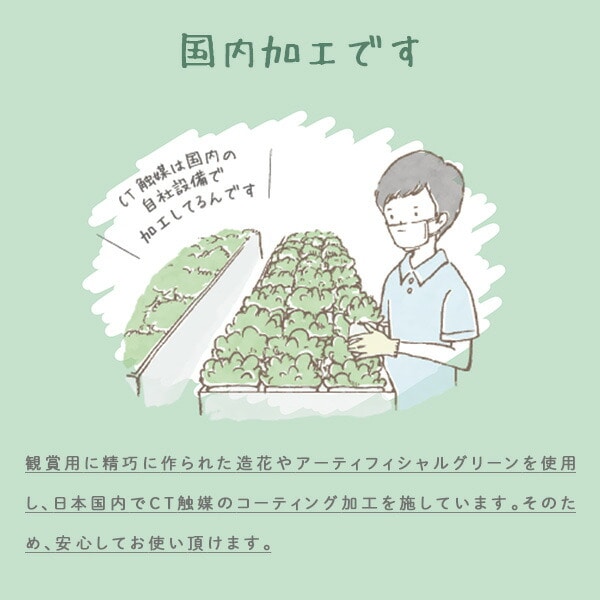 アーティフィシャルグリーン 人工観葉植物 KH-60982 キシマ