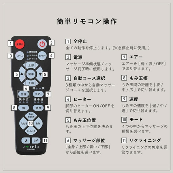 【代引不可】マッサージチェア2119 リクライニング ヒーター搭載 キャスター付き MSC2119/2119R アルインコ ALINCO