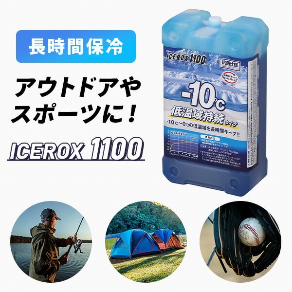 【10％オフクーポン対象】保冷剤 アイスロックス1100 氷点下 長時間 IR-1100 JEJアステージ