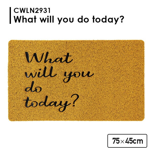 ふかふかテラスマット 75×45cm カットできる 滑り止め付き 丸洗いOK CWLN スパイス SPICE OF LIFE