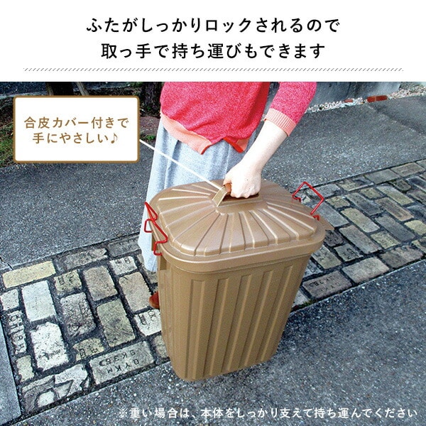 PALE×PAIL ふた付きゴミ箱 60L IWLY4010 スパイス SPICE OF LIFE