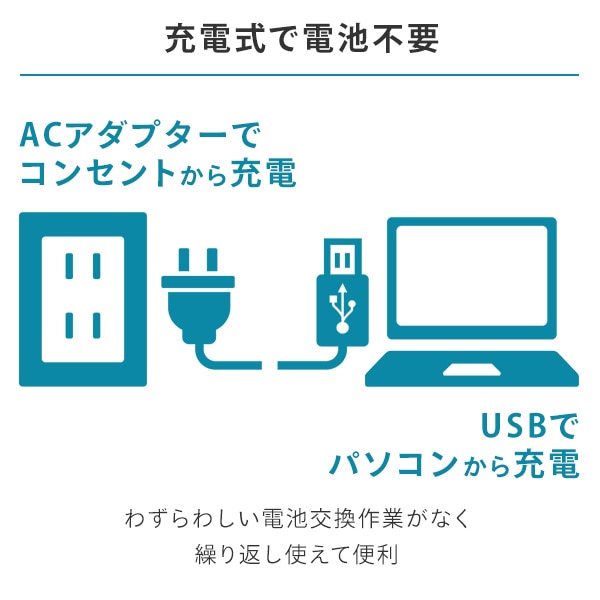 集音器 ワイヤレス 片耳セット 小型 USB充電 QY-EAR01 QTJ | 山善