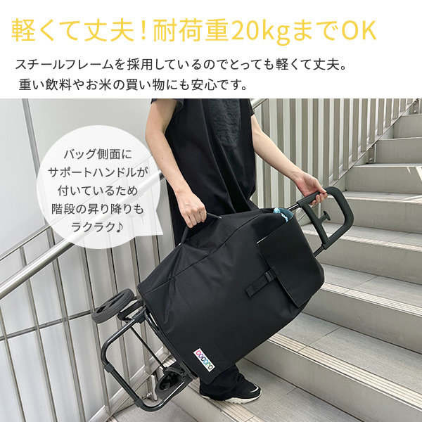 【10％オフクーポン対象】ショッピングカート カートセット 保温 保冷 40L PLAIN プレーン ココロ COCORO