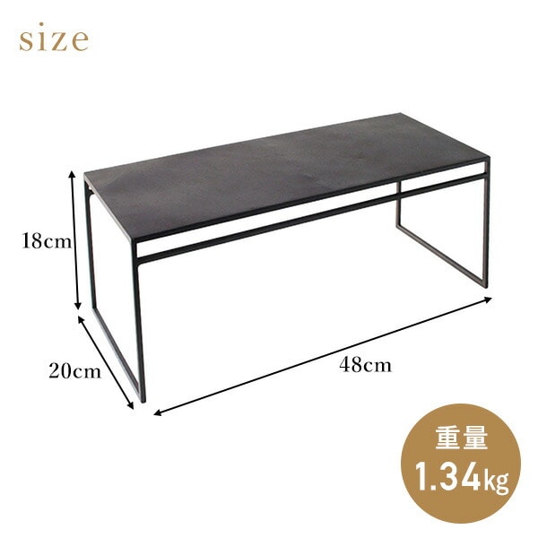 JOSEPH IRON ジョセフアイアン ディスプレイスタンド Lサイズ W48×D20×H18cm DTFF2803 スパイス SPICE OF LIFE