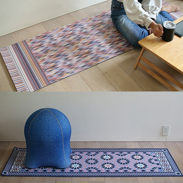 SENSE ヨガマット 61×173cm 厚さ5mm ストラップ付き PVC素材 スパイス SPICE OF LIFE