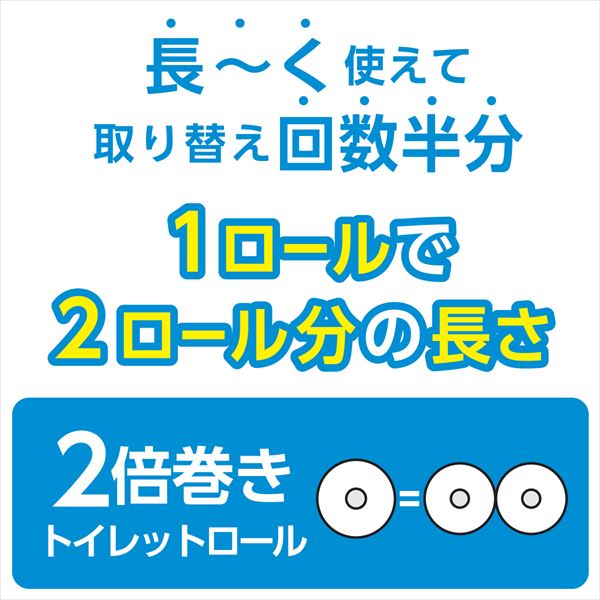 スコッティ トイレットペーパー フラワーパック 2倍長持ち 6ロール シングル/ダブル 6ロール×8パック(48ロール) 日本製紙クレシア