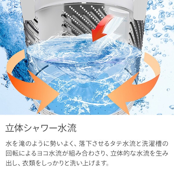 全自動洗濯機 6kg 縦型 スリム 最短洗濯時間約14分 HW-T60H ハイセンスジャパン Hisense
