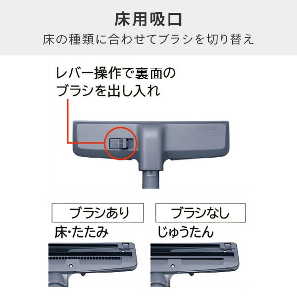 業務用掃除機 集じん容積12L ブロワー機能付き 布フィルター 強力パワー360W CV-G1200 シルバー 日立 HITACHI