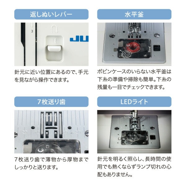 電動ミシン フットコントローラー 自動糸通し HZL-40S/40NS/290S ジューキ JUKI