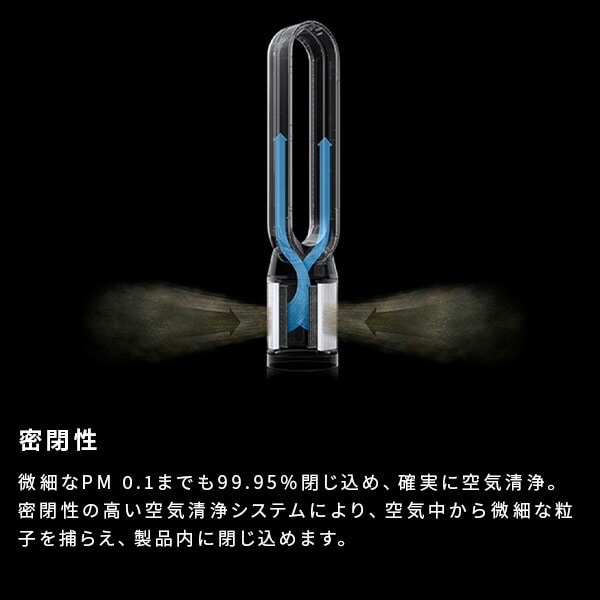 空気清浄ファン 空気清浄機 扇風機 タワー型 ダイソン Purifier Cool TP07 WS ダイソン dyson