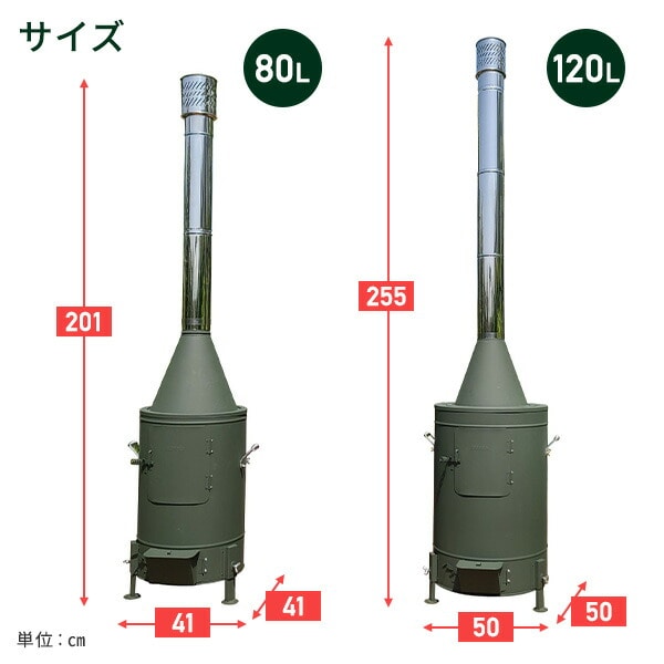 ガーデンストーブ 薪ストーブ 日本製 HG-410/HG-510 ホンマ製作所 HONMA