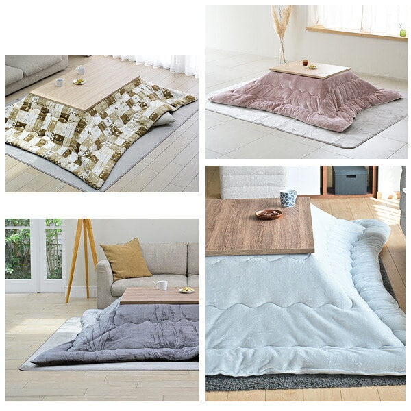【10％オフクーポン対象】こたつ&こたつ布団セット 長方形 80×60cm 300W 山善 YAMAZEN