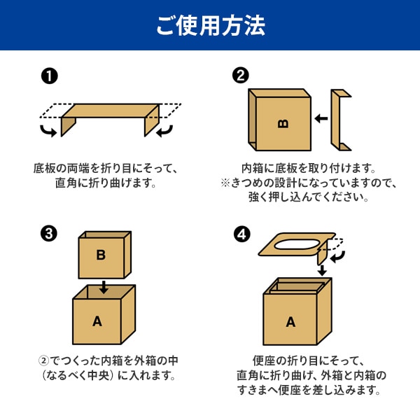 組立式 緊急簡易トイレ 凝固剤 10個 KM-040 小久保工業所 KOKUBO