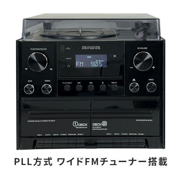 マルチコンポ レコード CD カセット FMラジオ Bluetooth USB GAA4-MCA0001 TOHSHOH とうしょう aiwa アイワ