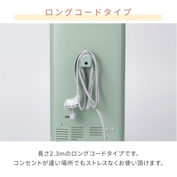 グラファイトヒーター 遠赤外線ヒーター 1000W 首振り機能付き 防災対応 AEH-G1000A アラジン Aladdin