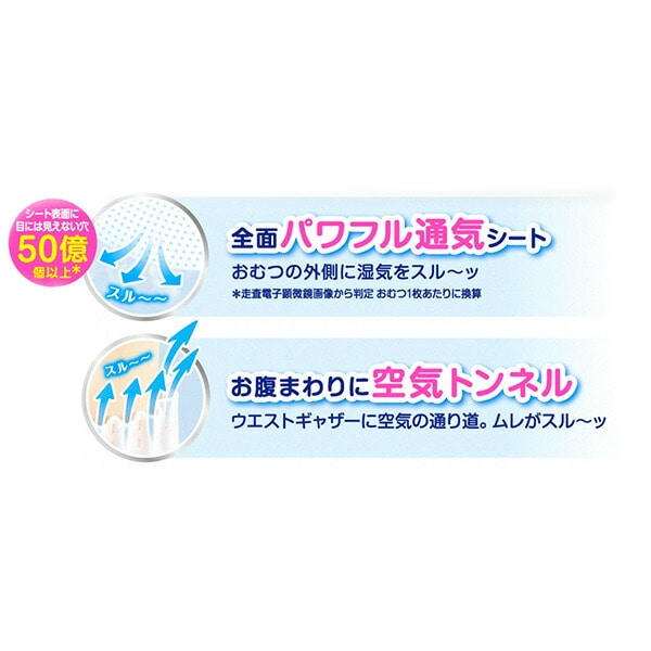 メリーズ ずっと肌さら エアスルー パンツタイプ Lサイズ(体重9-14kg) 2枚入×30パック 花王 Kao