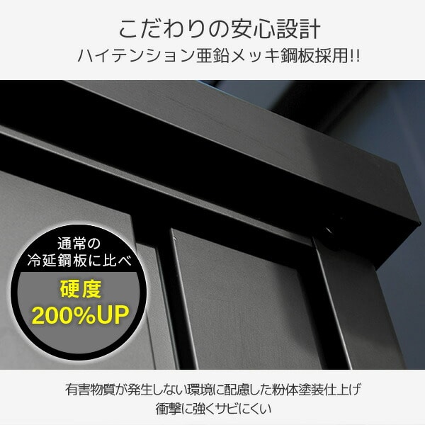 【10％オフクーポン対象】物置 屋外 おしゃれ 大型 (幅120奥行45高さ94cm) DSSB-0129 ブラック 山善 YAMAZEN ガーデンマスター