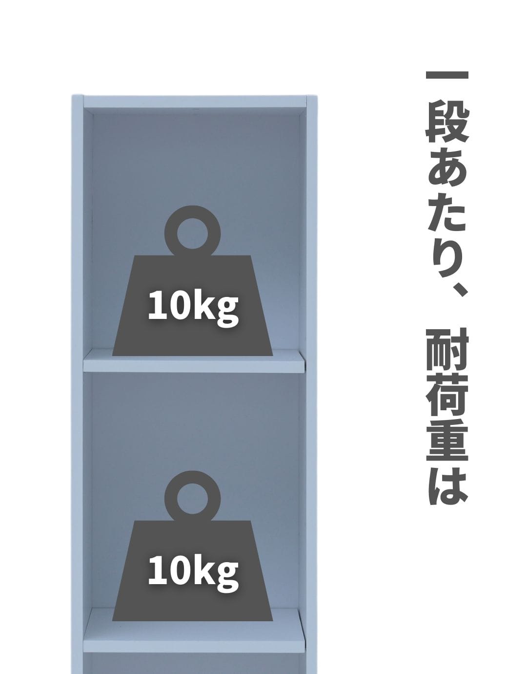 【10％オフクーポン対象】隙間収納 カラーボックス 2段/3段 (幅15/20/25/30/35 奥行き29 高さ59/89cm) 山善