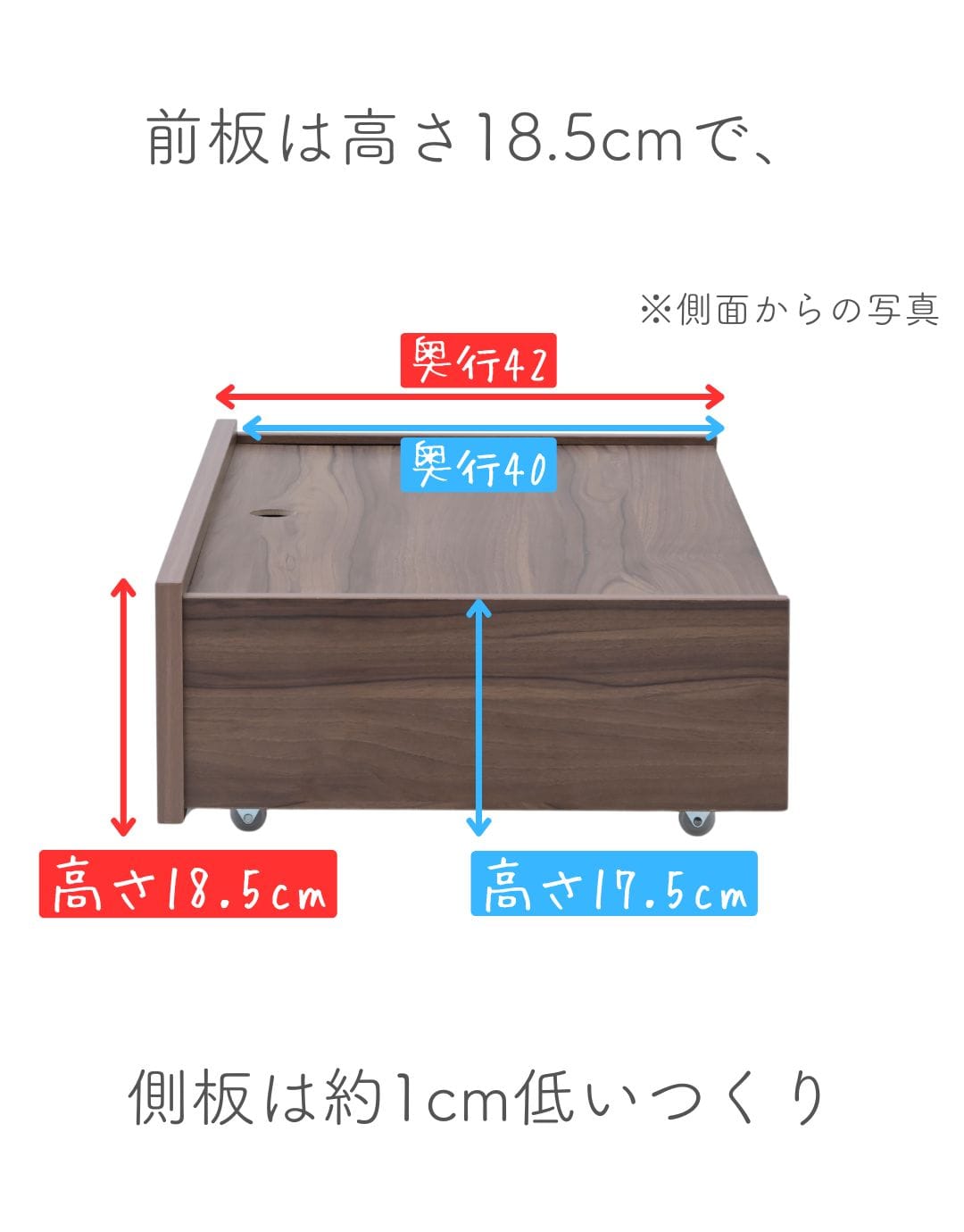 フタ付き ベッド下 収納ボックス ベッド下収納 高さ15cm 2個組 SMD-7619 山善 YAMAZEN