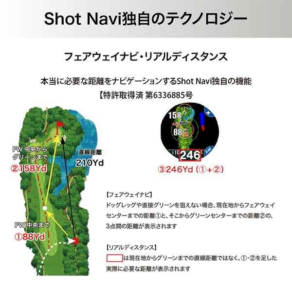 【10％オフクーポン対象】腕時計型GPSナビ Shot Navi Evolve α 充電式 Green Eye搭載 EVOLVE ALPHA 正規品 ショットナビ Shot Navi