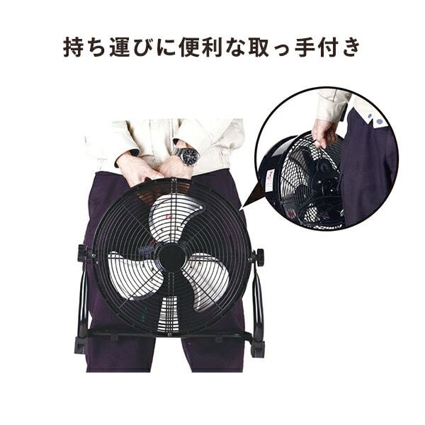 【10％オフクーポン対象】工場扇 風洞扇 産業用送風機 羽径 30cm/45cm 単相100V WTF-30 / WTF-45 ナカトミ NAKATOMI