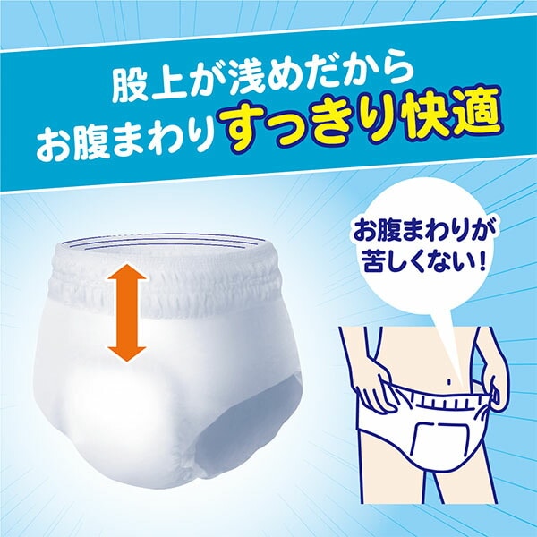 【10％オフクーポン対象】アクティ 大人用 紙おむつ Wの素材で快適パンツ うす型 2回分吸収 M-L：20枚×4(80枚) / L-LL：18枚×4(72枚) 89067/89069 日本製紙クレシア