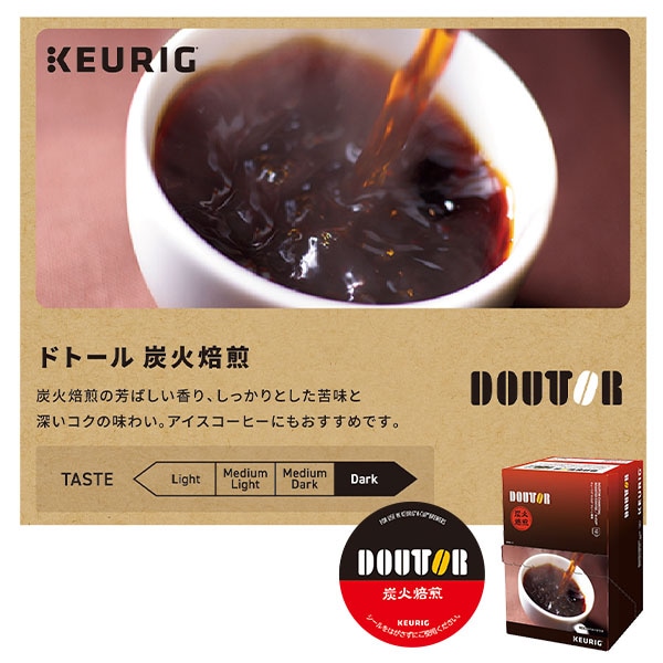 【10％オフクーポン対象】K-Cup 専用カプセル カプセルコーヒー 12杯分×8箱(96杯分) キューリグ KEURIG