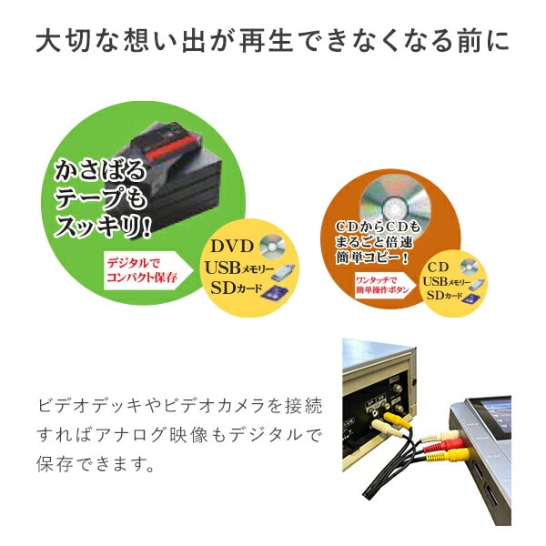 メディアレコーダー スマ録 パソコン不要 録右エ門2 DMR-0820 とうしょう
