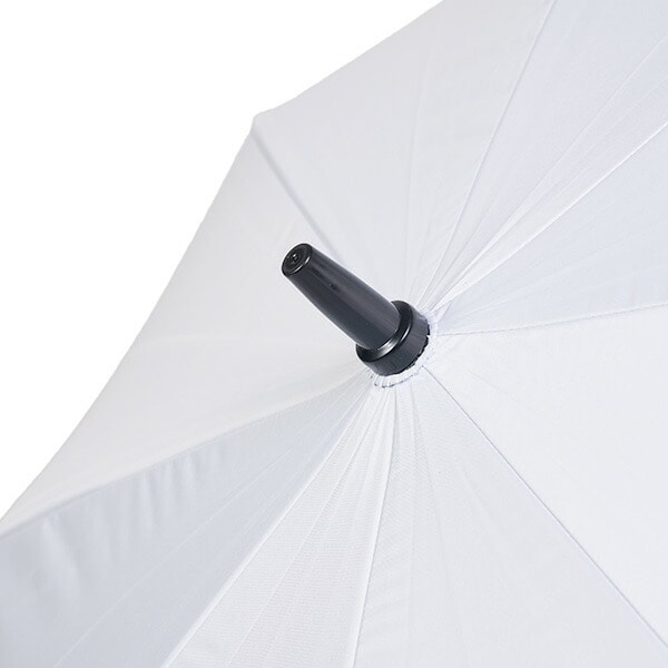 アウトドア観戦用パラソル 晴雨兼用 一級遮光 ワイド130cm OP-1220(WH) 山善 YAMAZEN キャンパーズコレクション