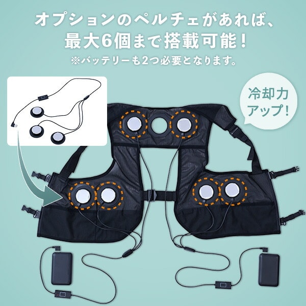 ペルチェデバイス ペルチェ素子 3個1セット FM3D ペルチェベスト用 YPLT-FM3用 リモコン付き 山善 YAMAZEN